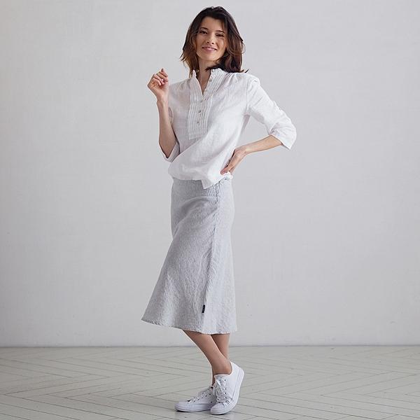 linenme Linen Skirt Alma