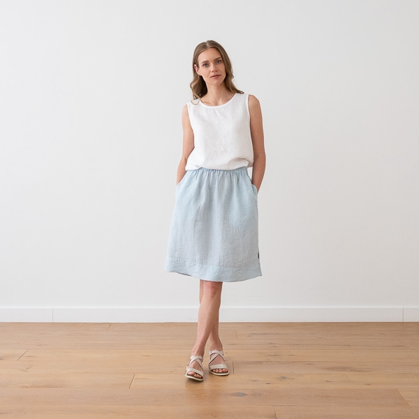 linenme Linen Skirt Emma