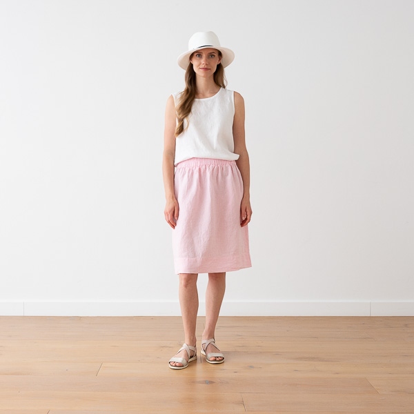 linenme Linen Skirt Emma