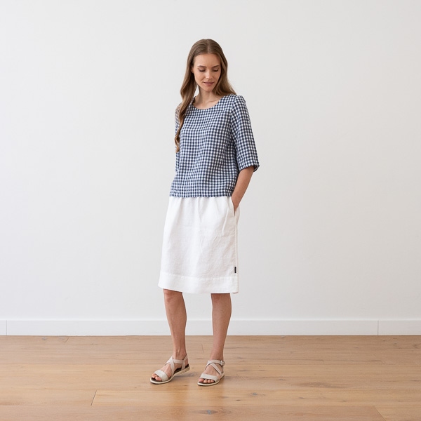 linenme Linen Skirt Emma
