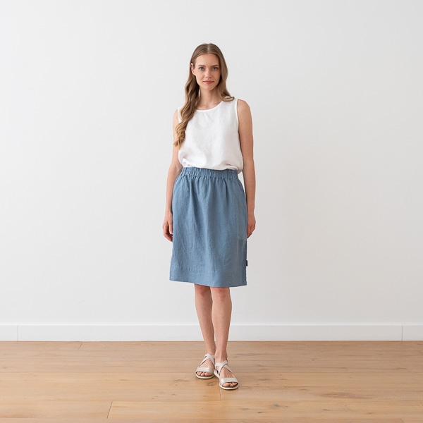 linenme Linen Skirt Emma