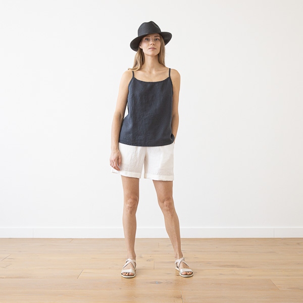 Linenme Linen Slip Top Amelia