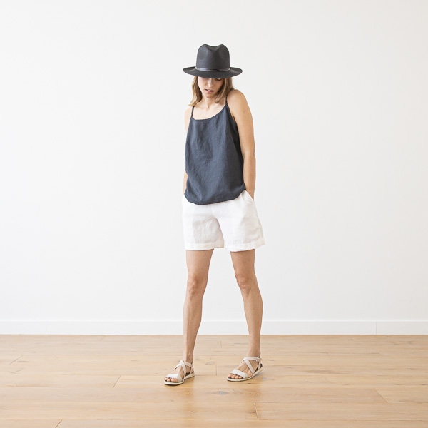 Linenme Linen Slip Top Amelia