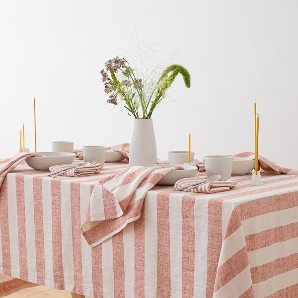 Linenme Linen Tablecloth Brick Philippe