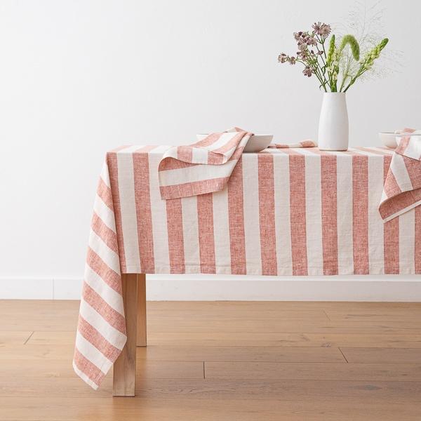Linenme Linen Tablecloth Brick Philippe