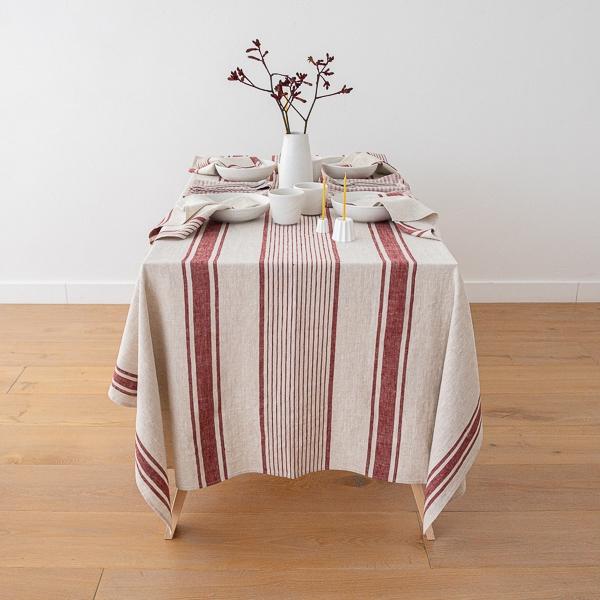 Linenme Linen Tablecloth Cherry Provence