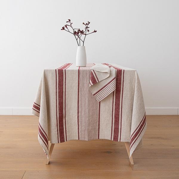 Linenme Linen Tablecloth Cherry Provence