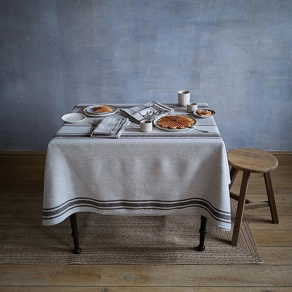 linenme Linen Tablecloth Choco Provence