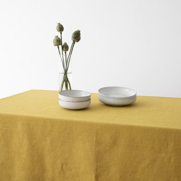 Linenme Linen Tablecloth Citrine Lara
