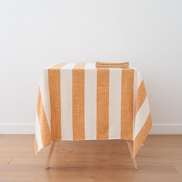 Linenme Linen Tablecloth Gold Napa