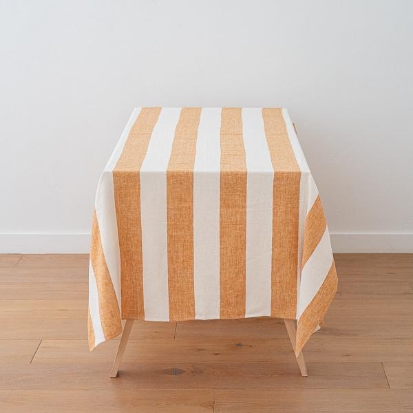Linenme Linen Tablecloth Gold Napa