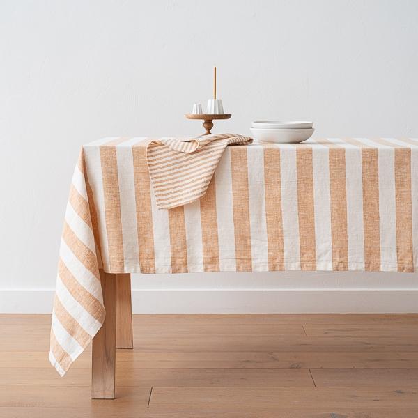 Linenme Linen Tablecloth Gold Philippe