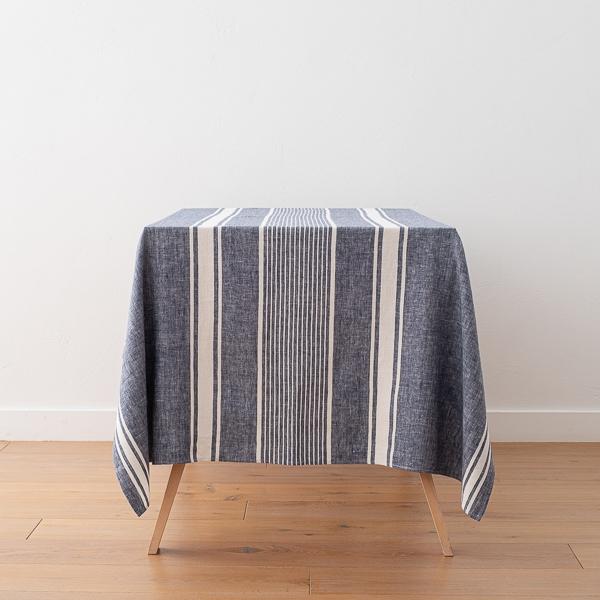 Linenme Linen Tablecloth Indigo Turino