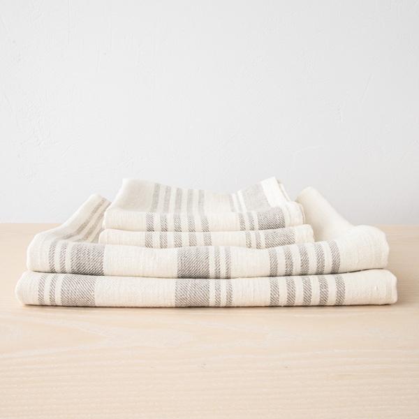 Linenme Linen Towels Set Cream Linum
