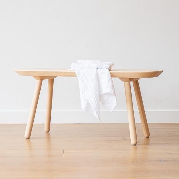 Linenme Linen Waffle Big Set Of Hand Towels White