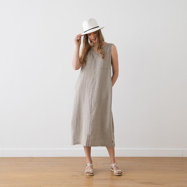 Linenme Long Linen Dress Grace