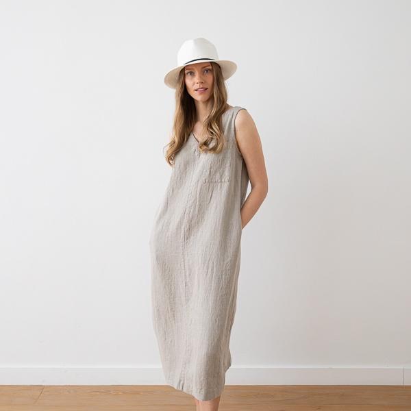 linenme Long Linen Dress Grace