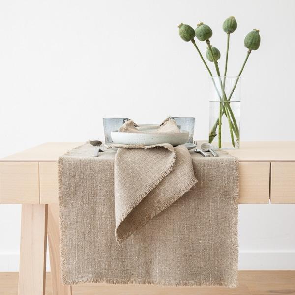 Linenme Napkin Natural Linen Rustic Washed