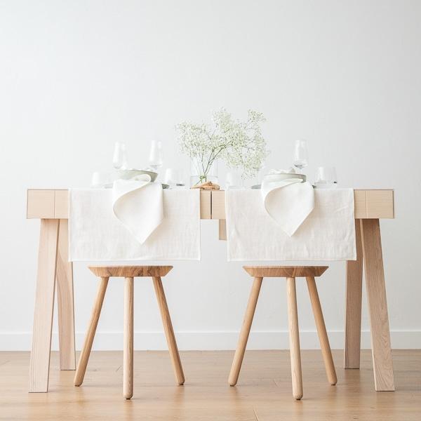 Linenme Napkin Off White Linen Lara