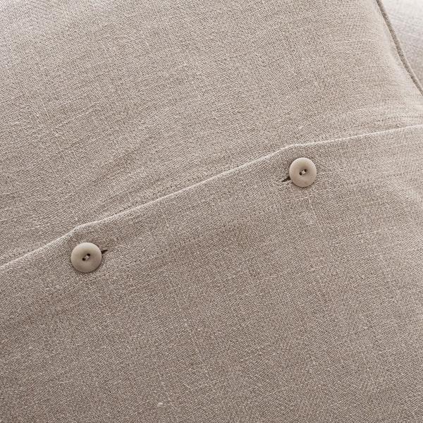 Linenme Natural Linen Cushion Cover Lara
