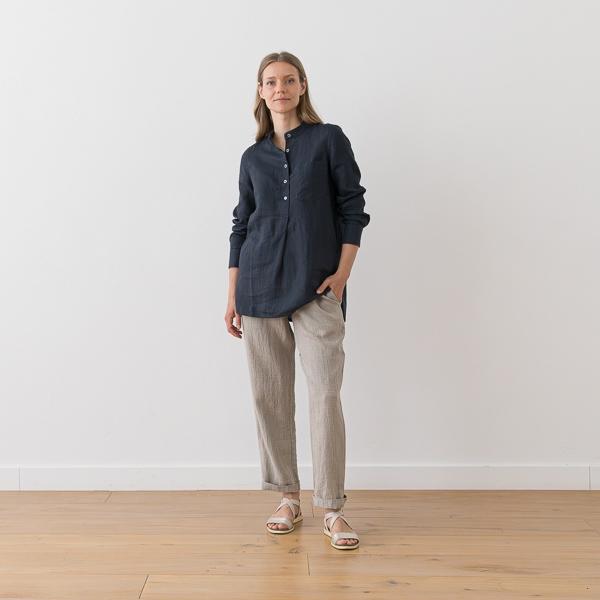 Linenme Natural Linen Trousers Emma