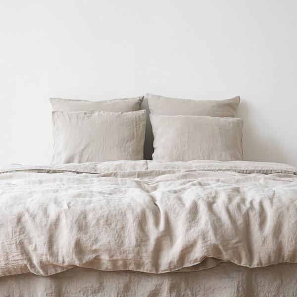 Linenme Natural Stone Washed Bed Linen Duvet
