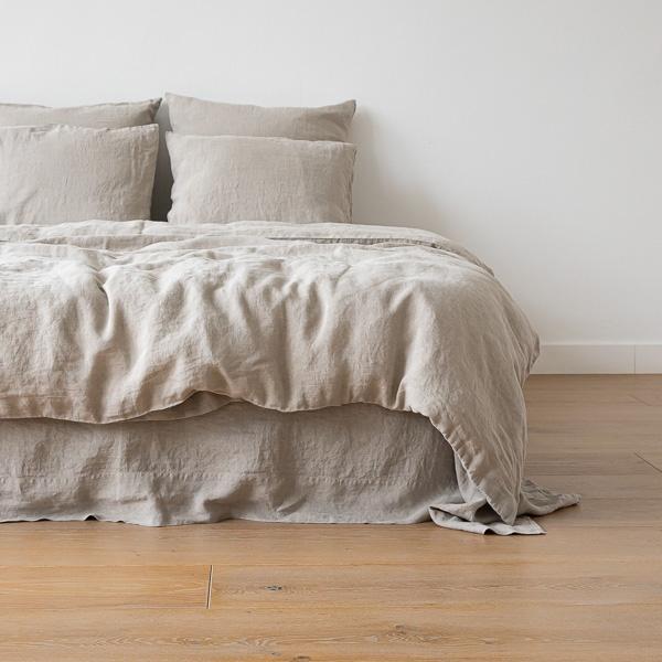 linenme Natural Stone Washed Bed Linen Duvet