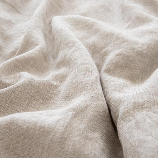 Linenme Natural Washed Bed Linen Duvet Crushed