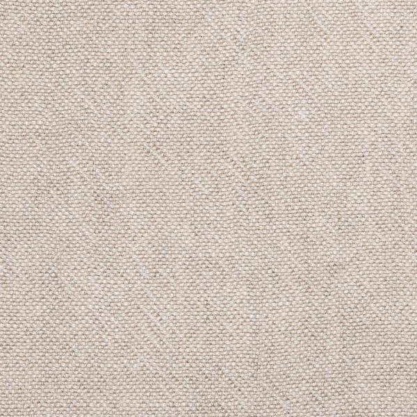 linenme Oatmeal Linen Fabric Prewashed Rustico