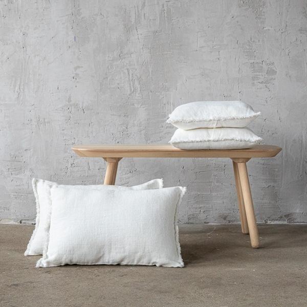 Linenme Off White Linen Fabric Rustic