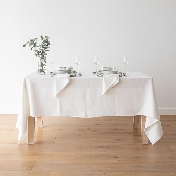 Linenme Off White Linen Fabric Sample Lara