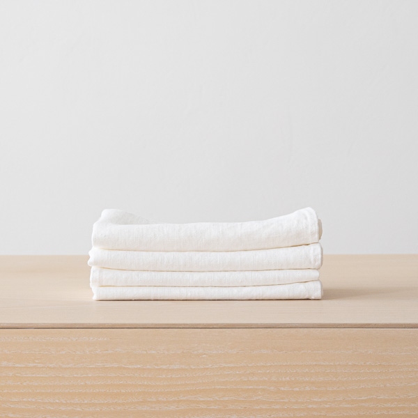 linenme Off White Linen Napkin Terra