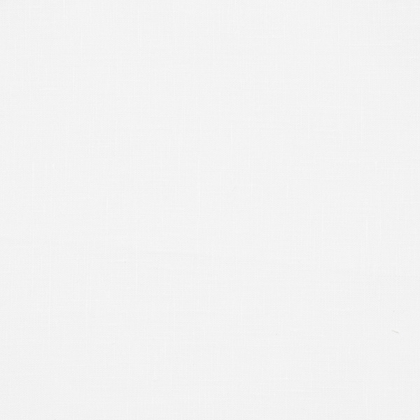 linenme Optical White Linen Fabric Sample Plain