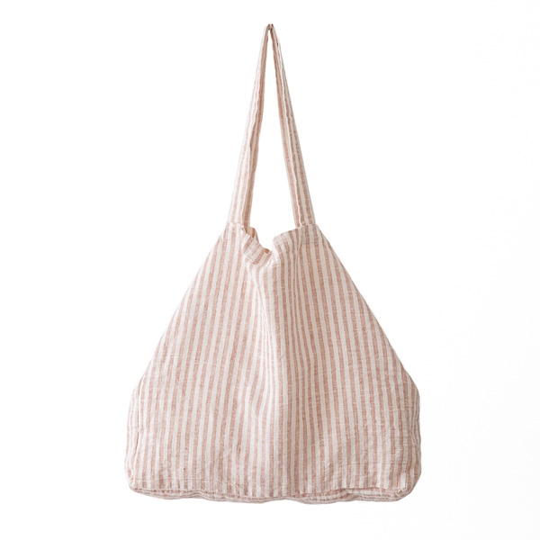 Linenme Rosa Linen Beach Bag Brittany