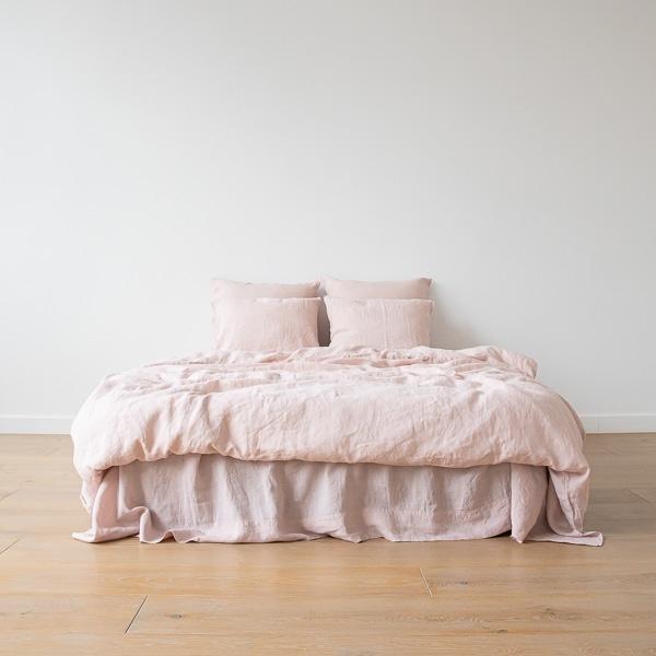 Linenme Rosa Stone Washed Bed Linen Duvet