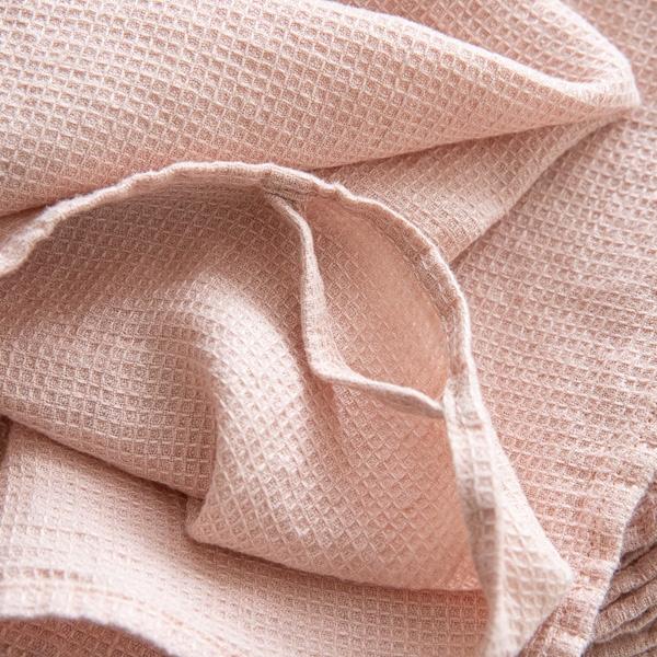 Linenme Set Of 4 Rosa Linen Wash Cloths Waffle