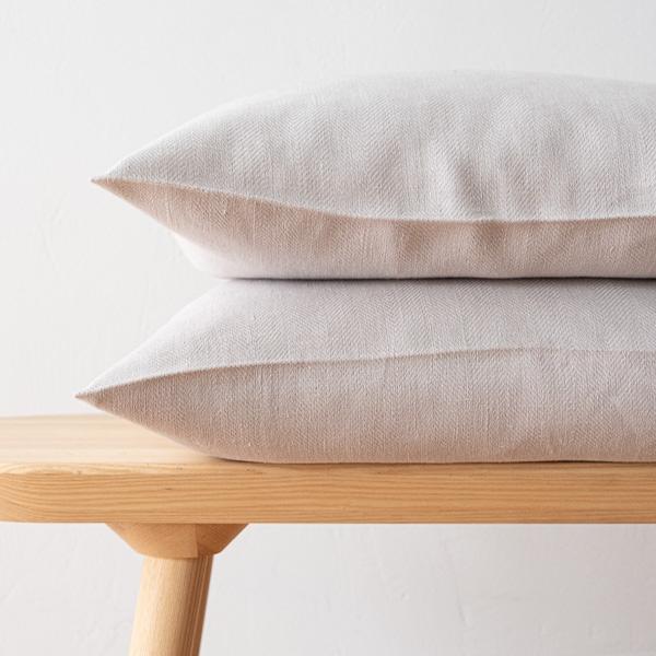 Linenme Silver Linen Cushion Cover Lara