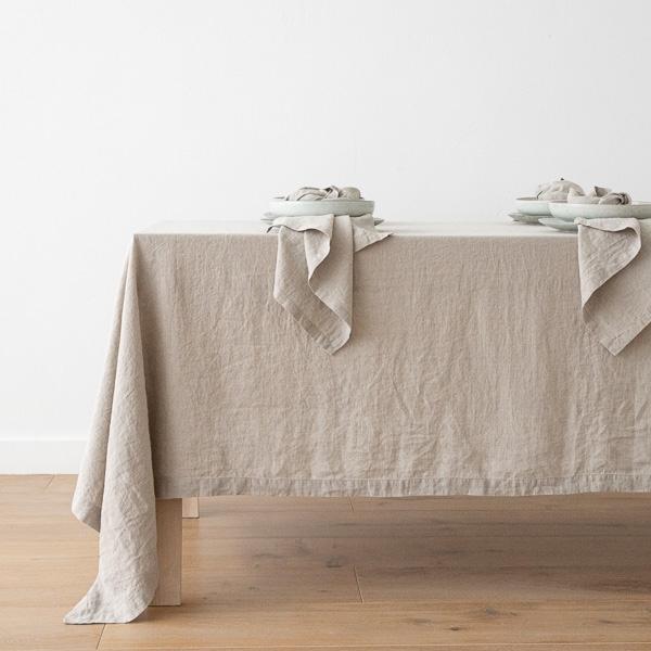 Linenme Stone Washed Linen Napkin Natural