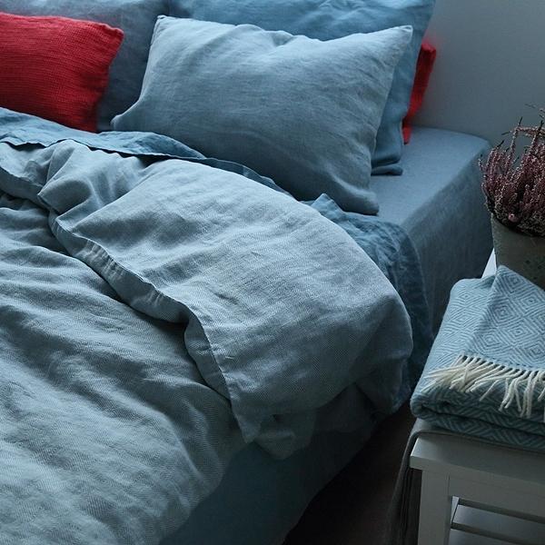 Linenme Stone Washed Rhomb Bed Linen Duvet