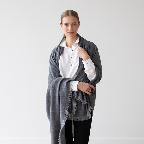 Linenme Super Fine Merino Wool Grey Salvatore
