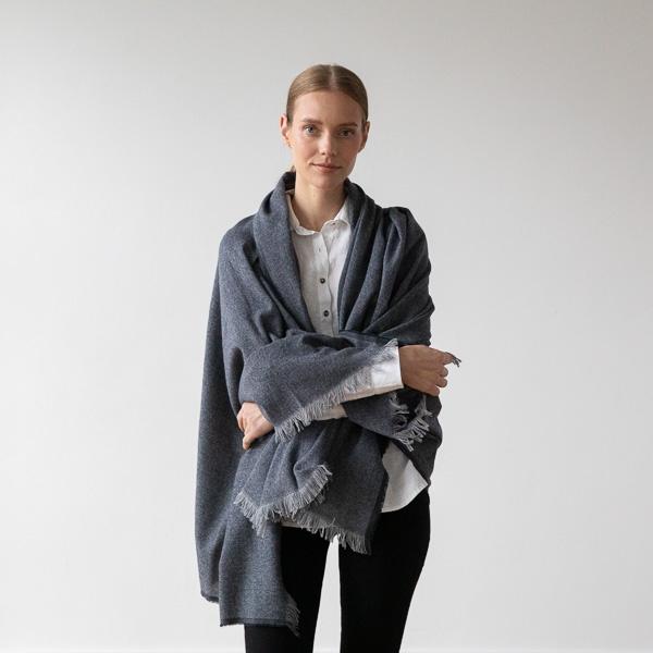 Linenme Super Fine Merino Wool Indigo Salvatore