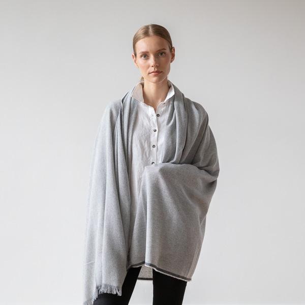 linenme Super Fine Merino Wool Silver Salvatore