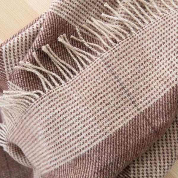 Linenme Wool Throw Choco Luigi