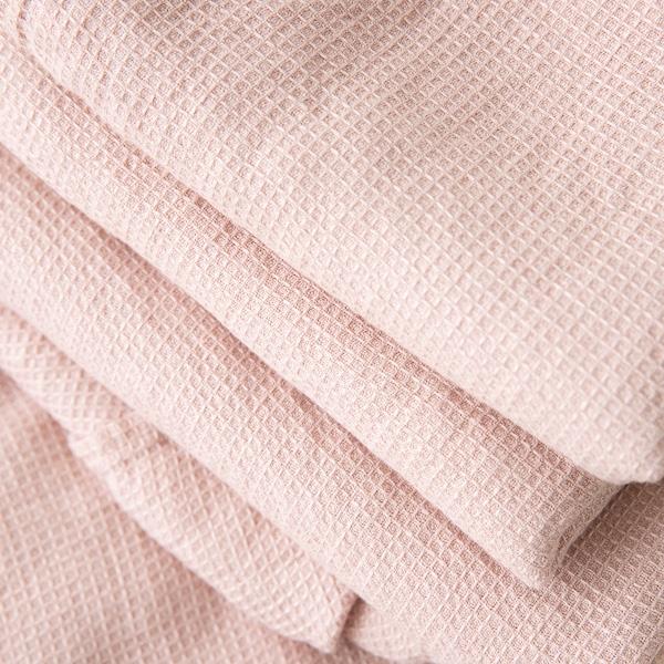 Linenme Rosa Linen Bath Towels And Hand Towels Washed Waffle