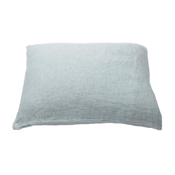 linenme Stone Blue Stone Washed Rhomb Bed Linen Pillow Case