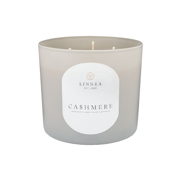 linnea Cashmere Grande 3-wick Candle - Our #1 Fragrance