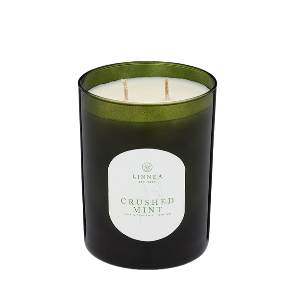 linnea Crushed Mint Candle - New Fan Favorite Made Small Batches