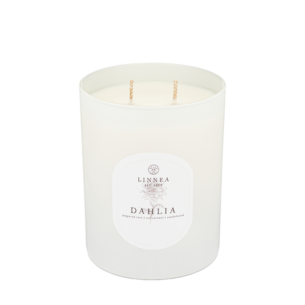 linnea Dahlia 2-wick Candle - New Limited Edition Fragrance
