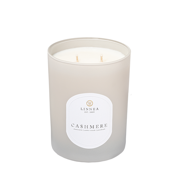 linnea Cashmere 2-wick Candle - Our #1 Bestseller