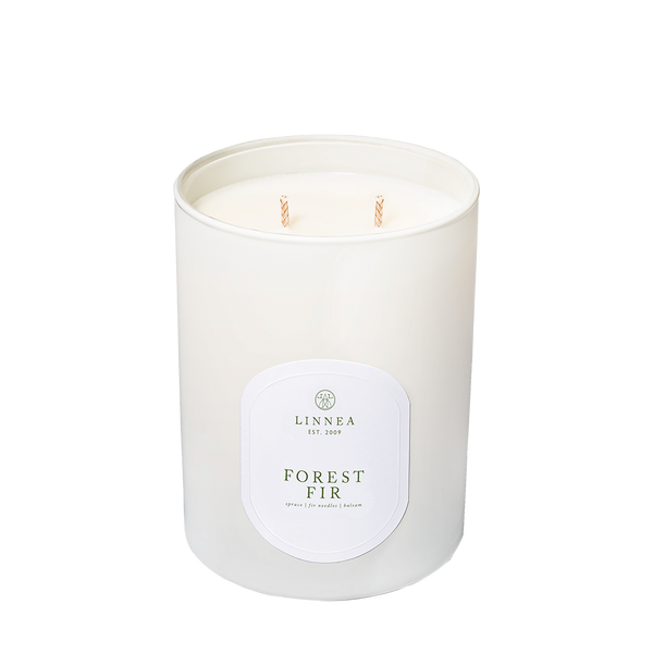 linnea Forest Fir 2-wick Candle - Holiday bestseller